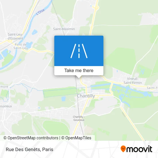Rue Des Genêts map
