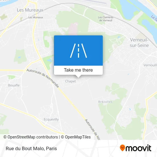 Rue du Bout Malo map