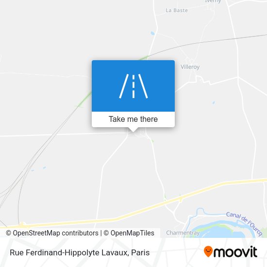 Rue Ferdinand-Hippolyte Lavaux map