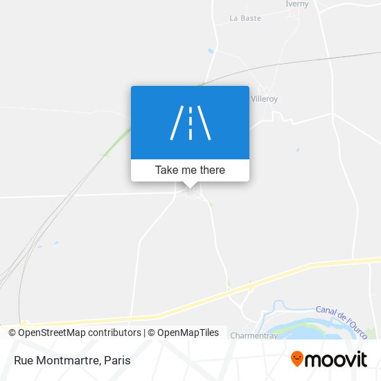 Rue Montmartre map