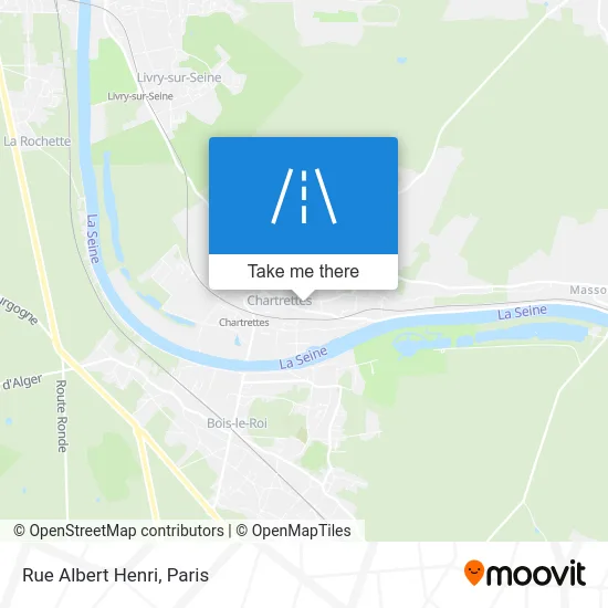 Rue Albert Henri map