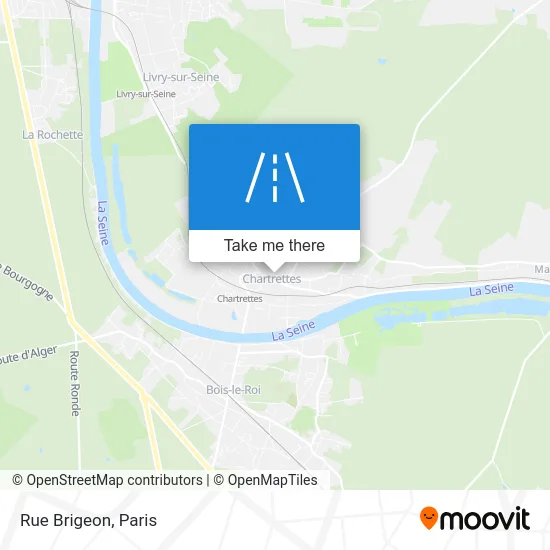 Rue Brigeon map