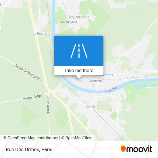 Rue Des Ormes map