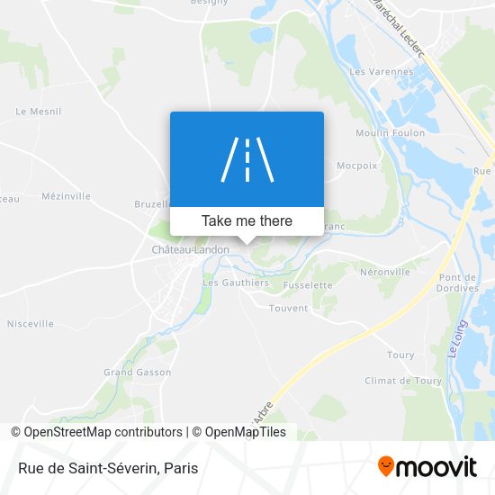 Rue de Saint-Séverin map