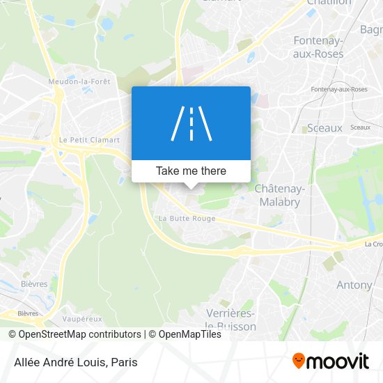 Allée André Louis map