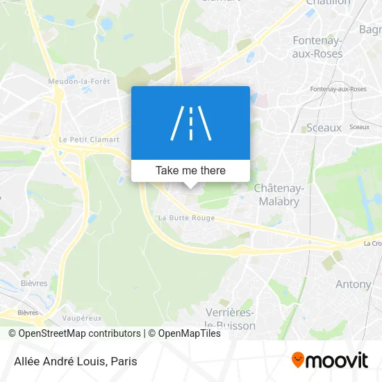 Allée André Louis map