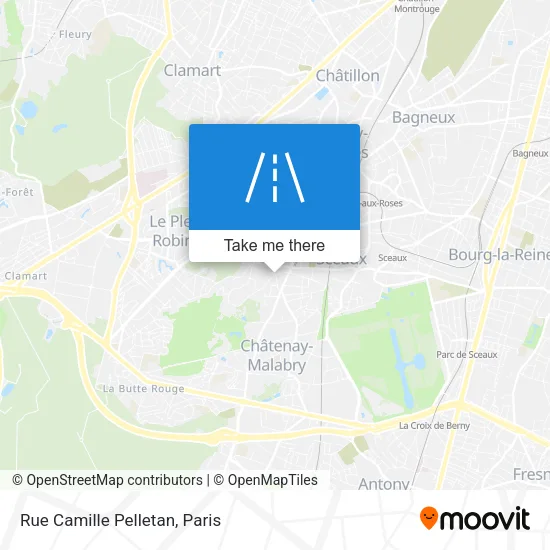 Rue Camille Pelletan map