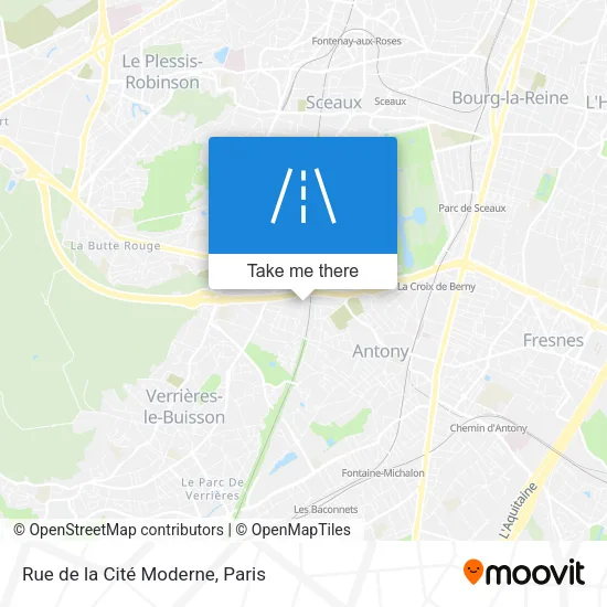Rue de la Cité Moderne map