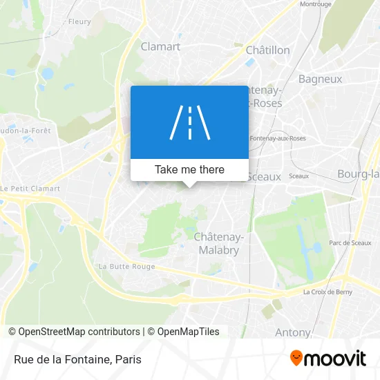 Rue de la Fontaine map