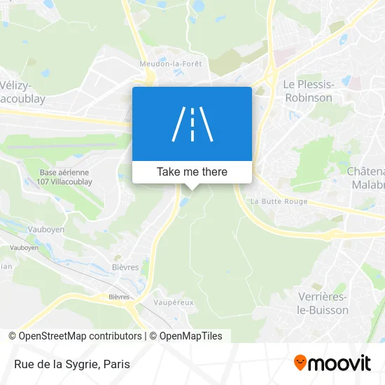 Rue de la Sygrie map