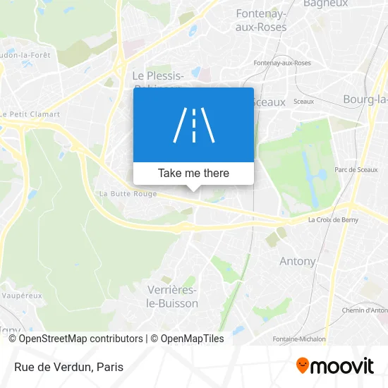 Rue de Verdun map