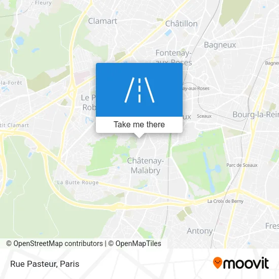 Rue Pasteur map