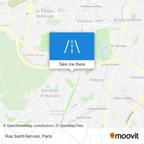 Rue Saint-Gervais map