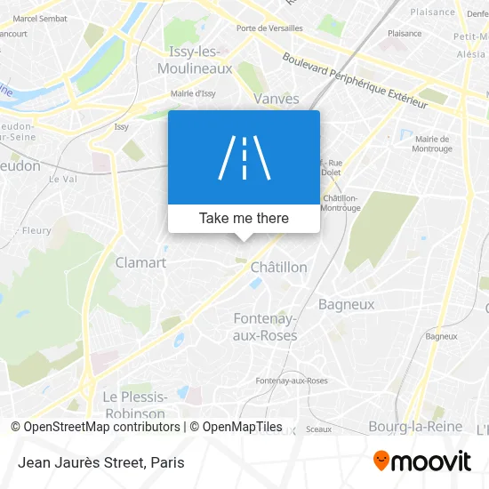 Rue Jean Jaurès map