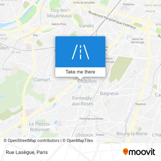Rue Lasègue map