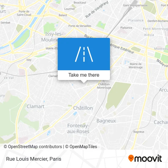 Rue Louis Mercier map