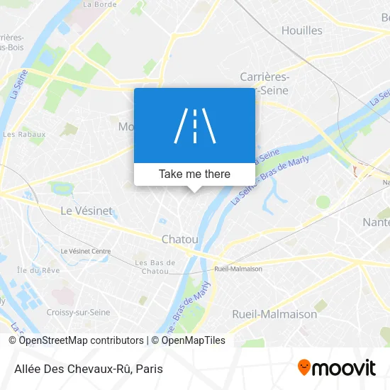 Allée Des Chevaux-Rû map
