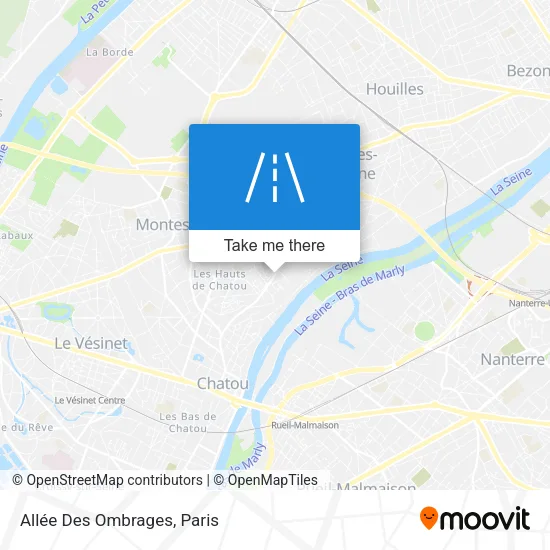 Allée Des Ombrages map