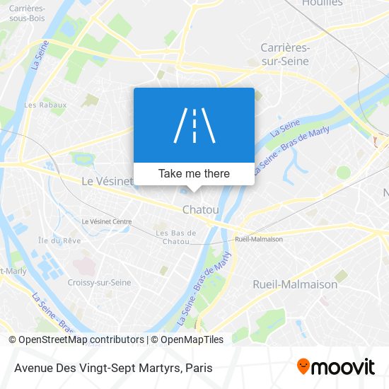 Avenue Des Vingt-Sept Martyrs map