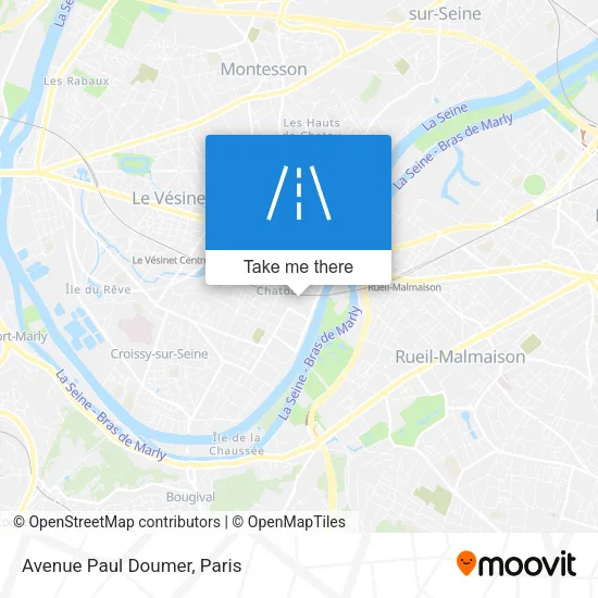 Avenue Paul Doumer map