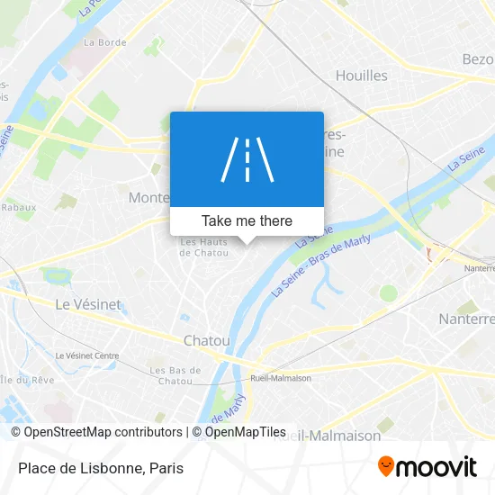 Place de Lisbonne map