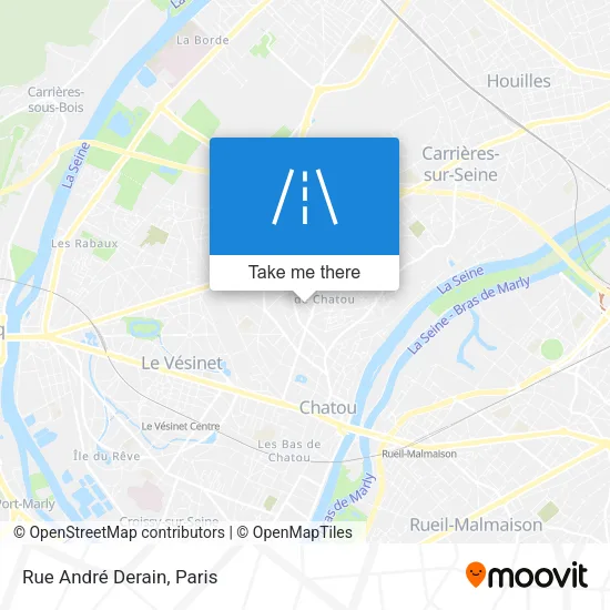 Rue André Derain map