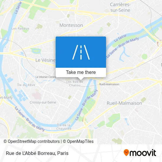 Rue de L'Abbé Borreau map