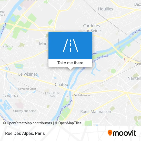 Rue Des Alpes map