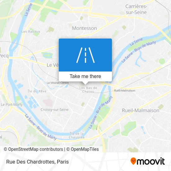 Rue Des Chardrottes map