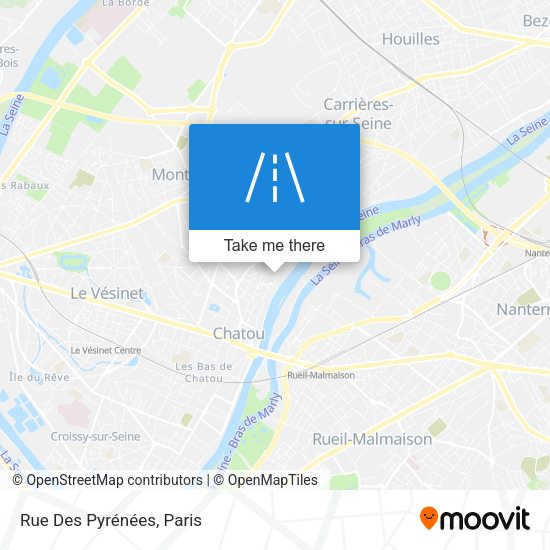 Rue Des Pyrénées map