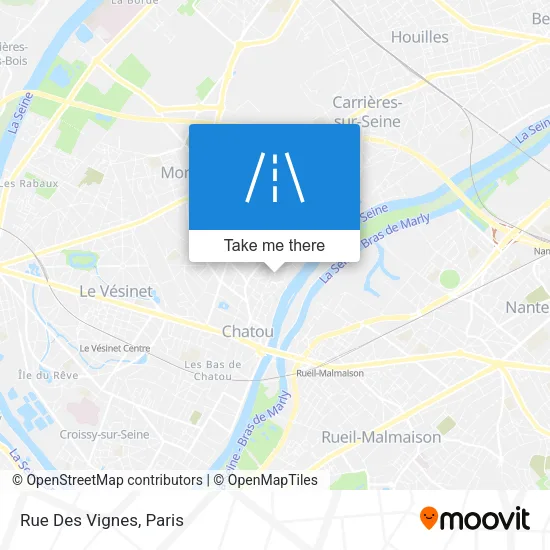 Rue Des Vignes map
