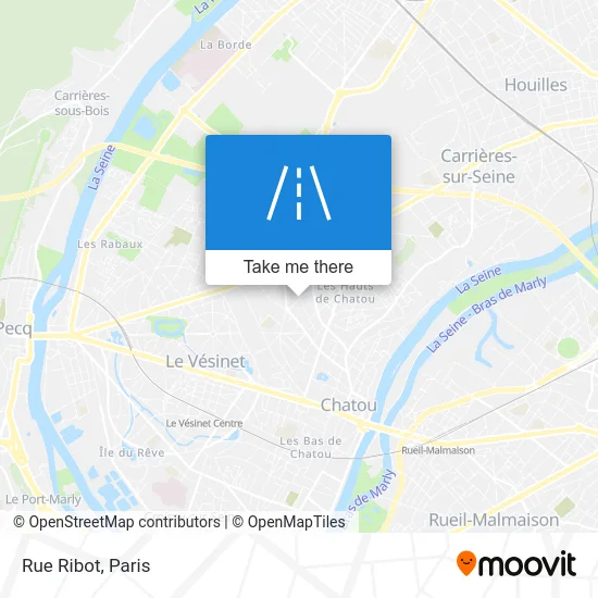 Rue Ribot map