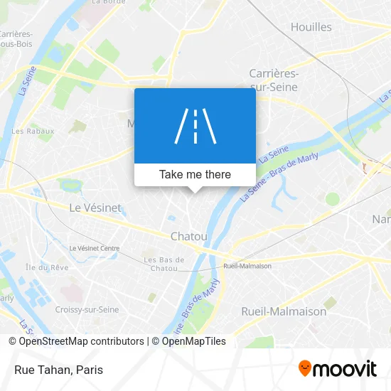 Rue Tahan map