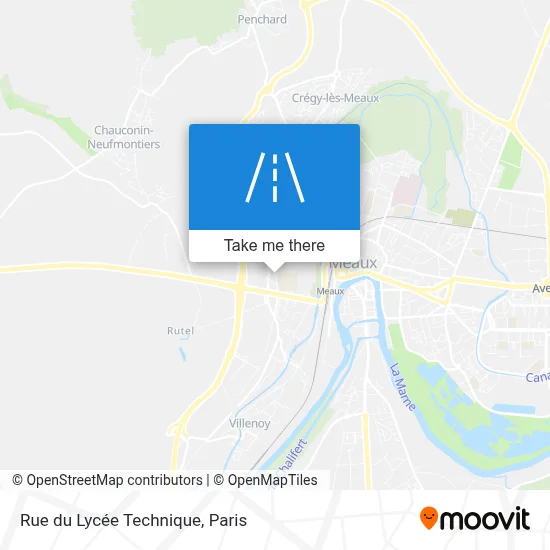 Rue du Lycée Technique map