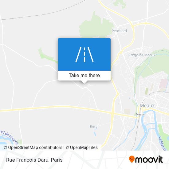 Rue François Daru map