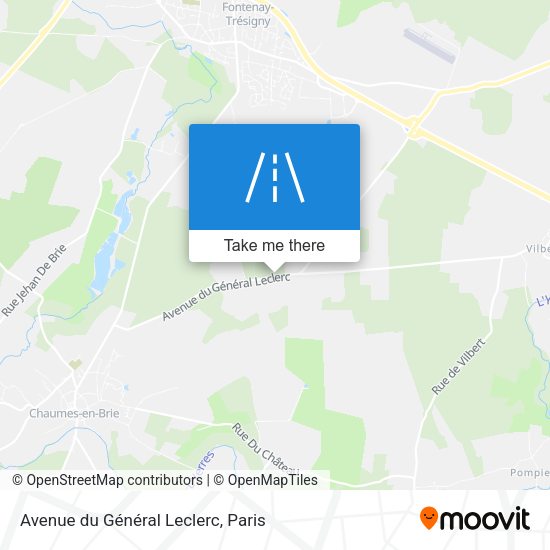 Avenue Du Général Leclerc map