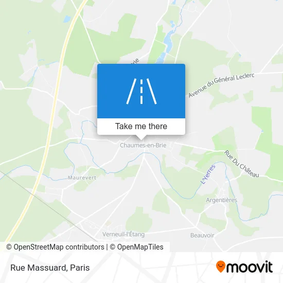Rue Massuard map
