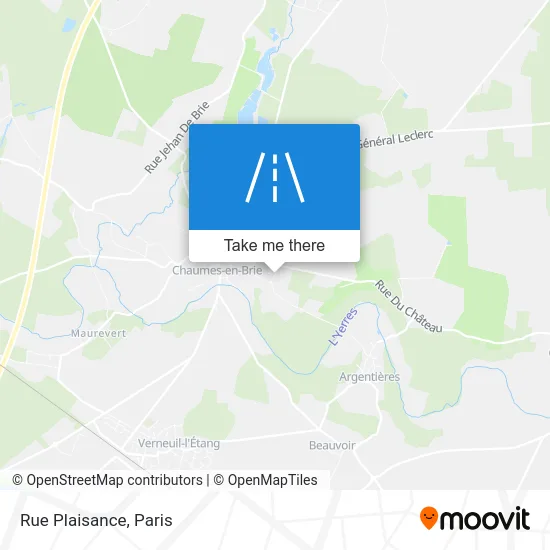 Rue Plaisance map