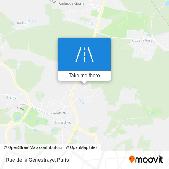 Rue de la Genestraye map