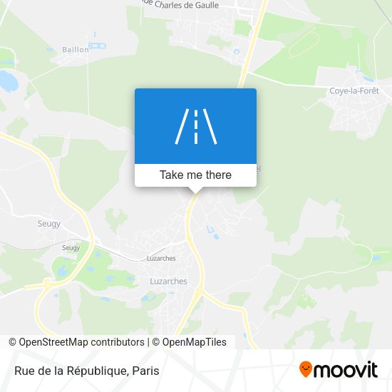 Rue de la République map