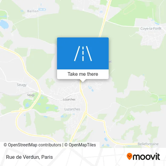 Rue de Verdun map