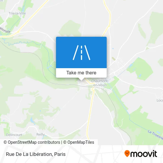 Rue De La Libération map