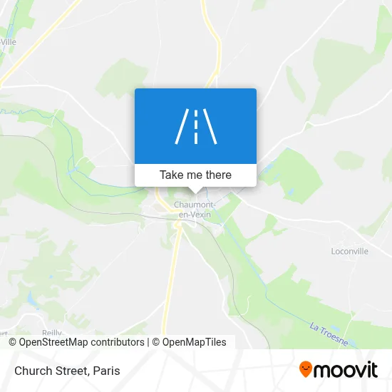 Rue De L'Église map