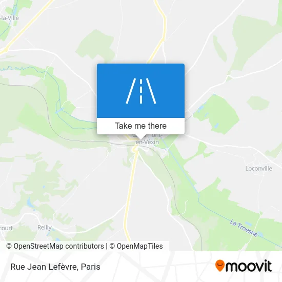 Rue Jean Lefèvre map
