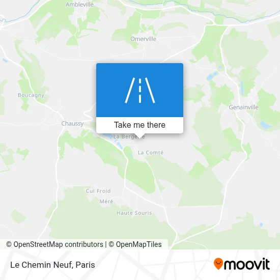 Le Chemin Neuf map