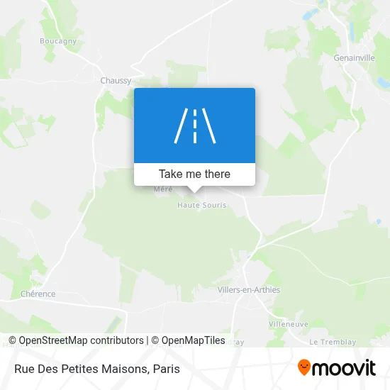 Rue Des Petites Maisons map