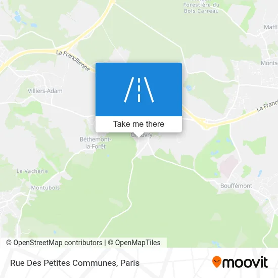 Rue Des Petites Communes map