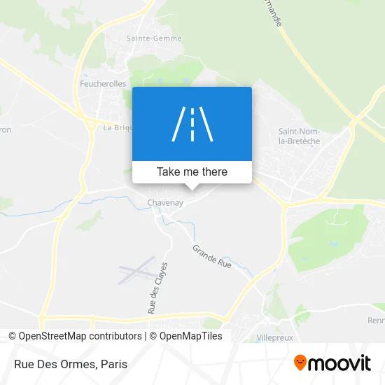 Rue Des Ormes map