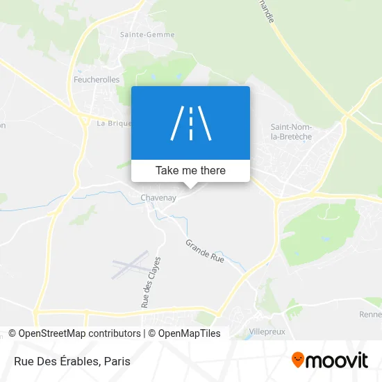 Rue Des Érables map