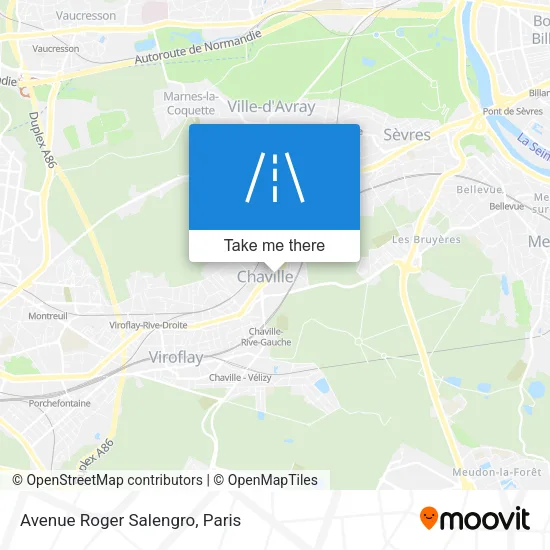 Avenue Roger Salengro map